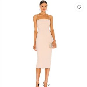 MISHA COLLECTION Irisa Dress in Nude